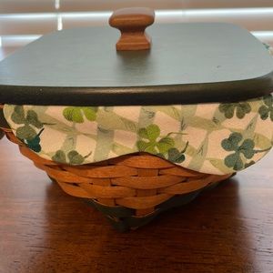 Longaberger Shamrock Basket